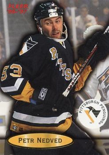 #88 Petr Nedved - Pittsburgh Penguins - 1996-97 Fleer Hockey