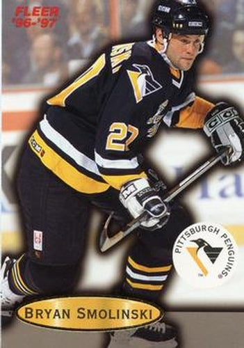 #89 Bryan Smolinski - Pittsburgh Penguins - 1996-97 Fleer Hockey