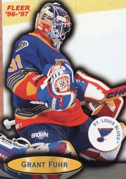 #96 Grant Fuhr - St. Louis Blues - 1996-97 Fleer Hockey