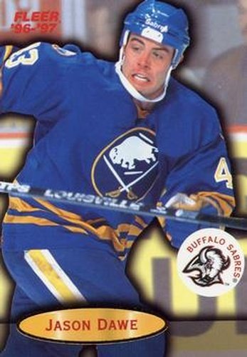 #9 Jason Dawe - Buffalo Sabres - 1996-97 Fleer Hockey