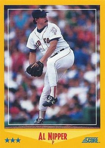 #527 Al Nipper - Boston Red Sox - 1988 Score Baseball