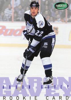 #527 Aaron Gavey - Tampa Bay Lightning - 1995-96 Parkhurst International Hockey
