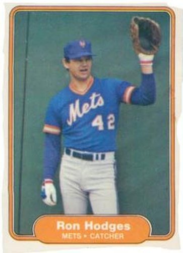 #527 Ron Hodges - New York Mets - 1982 Fleer Baseball