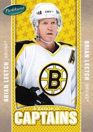 #527 Brian Leetch - Boston Bruins - 2005-06 Parkhurst Hockey