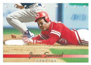 #527 Juan Samuel - Cincinnati Reds - 1993 Upper Deck Baseball