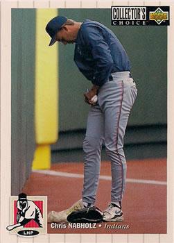 #527 Chris Nabholz - Cleveland Indians - 1994 Collector's Choice Baseball
