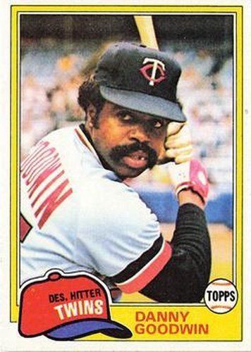 #527 Danny Goodwin - Minnesota Twins - 1981 Topps Baseball