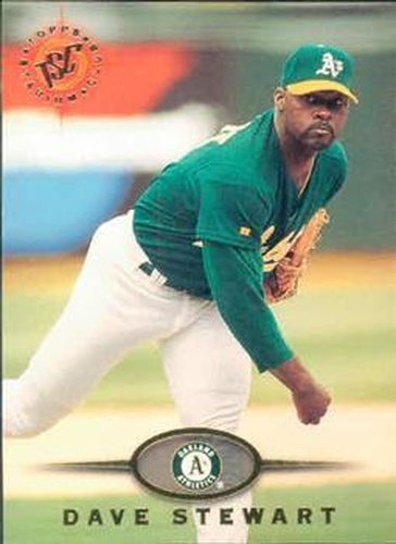 #527 Dave Stewart - Oakland Athletics - 1995 Stadium Club Baseball