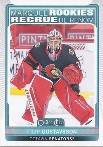 #527 Filip Gustavsson - Ottawa Senators - 2021-22 O-Pee-Chee Hockey