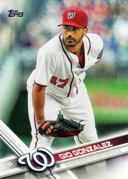 #527 Gio Gonzalez - Washington Nationals - 2017 Topps Baseball