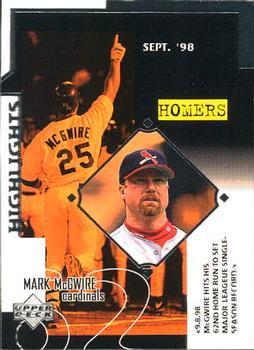 #527 Mark McGwire - St. Louis Cardinals - 1999 Upper Deck Baseball