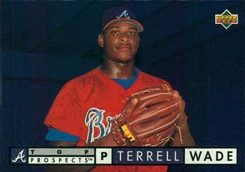 #527 Terrell Wade - Atlanta Braves - 1994 Upper Deck Baseball