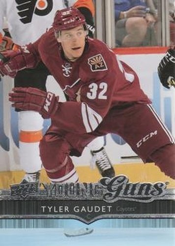 #527 Tyler Gaudet - Arizona Coyotes - 2014-15 Upper Deck Hockey