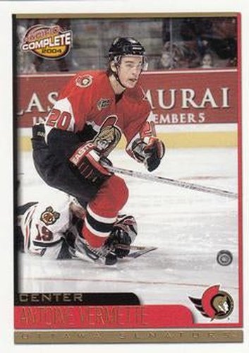 #527 Antoine Vermette - Ottawa Senators - 2003-04 Pacific Complete Hockey