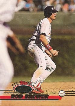 #527 Rod Brewer - St. Louis Cardinals - 1993 Stadium Club Baseball