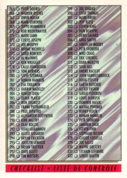 #527 Checklist: 265-396 - 1993-94 O-Pee-Chee Premier Hockey