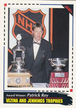 #527 Patrick Roy - Montreal Canadiens - 1992-93 Score USA Hockey