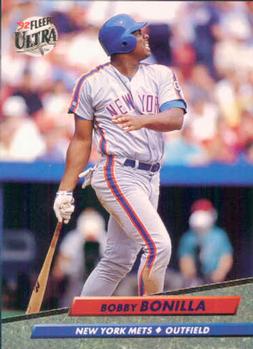 #527 Bobby Bonilla - New York Mets - 1992 Ultra Baseball