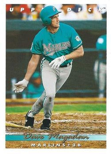 #528 Dave Magadan - Florida Marlins - 1993 Upper Deck Baseball