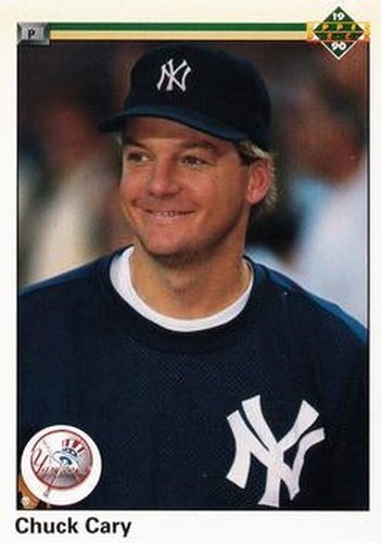 #528 Chuck Cary - New York Yankees - 1990 Upper Deck Baseball