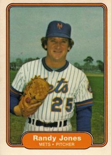 #528 Randy Jones - New York Mets - 1982 Fleer Baseball