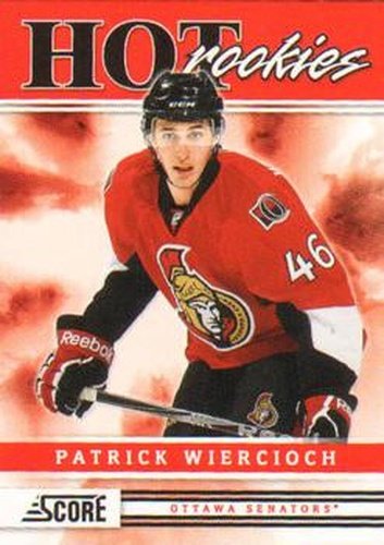 #528 Patrick Wiercioch - Ottawa Senators - 2011-12 Score Hockey