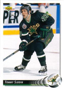 #528 Tommy Sjodin - Minnesota North Stars - 1992-93 Upper Deck Hockey