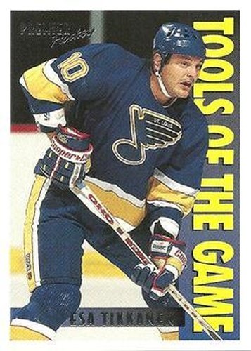 #528 Esa Tikkanen - St. Louis Blues - 1994-95 Topps Premier Hockey
