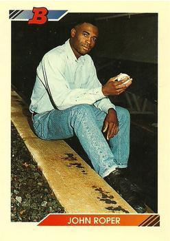 #528 John Roper - Cincinnati Reds - 1992 Bowman Baseball