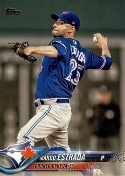 #528 Marco Estrada - Toronto Blue Jays - 2018 Topps Baseball