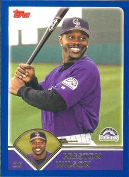 #528 Preston Wilson - Colorado Rockies - 2003 Topps Baseball