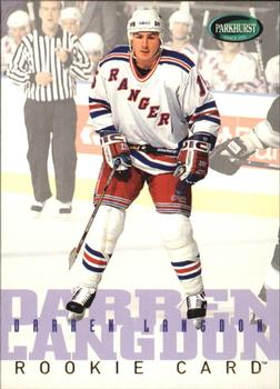 #528 Darren Langdon - New York Rangers - 1995-96 Parkhurst International Hockey