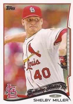 #528c Shelby Miller - St. Louis Cardinals - 2014 Topps Baseball