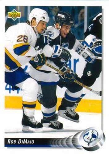 #529 Rob DiMaio - Tampa Bay Lightning - 1992-93 Upper Deck Hockey