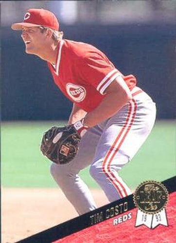 #529 Tim Costo - Cincinnati Reds - 1993 Leaf Baseball