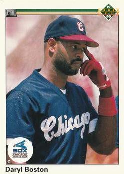 #529 Daryl Boston - Chicago White Sox - 1990 Upper Deck Baseball