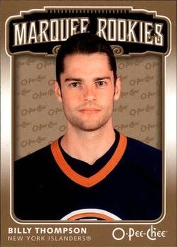 #529 Billy Thompson - New York Islanders - 2006-07 O-Pee-Chee Hockey