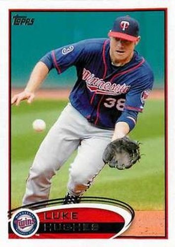 #529 Luke Hughes - Minnesota Twins - 2012 Topps Baseball