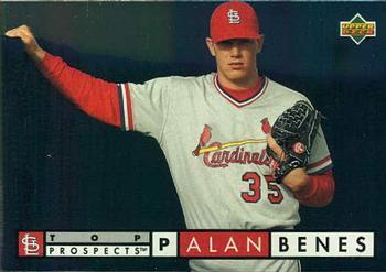 #529 Alan Benes - St. Louis Cardinals - 1994 Upper Deck Baseball