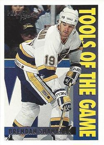 #529 Brendan Shanahan - St. Louis Blues - 1994-95 Topps Premier Hockey