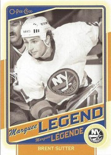 #529 Brent Sutter - New York Islanders - 2012-13 O-Pee-Chee Hockey