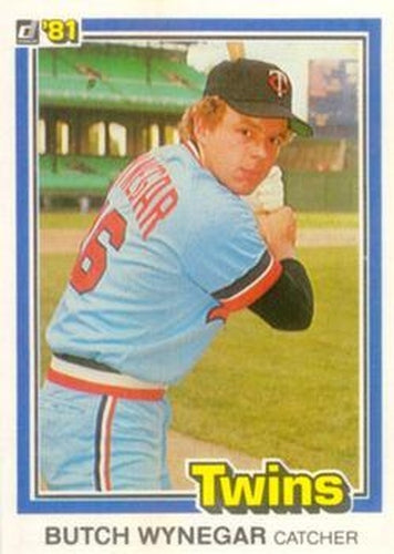 #529 Butch Wynegar - Minnesota Twins - 1981 Donruss Baseball