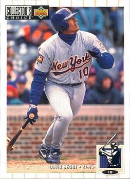#529 David Segui - New York Mets - 1994 Collector's Choice Baseball
