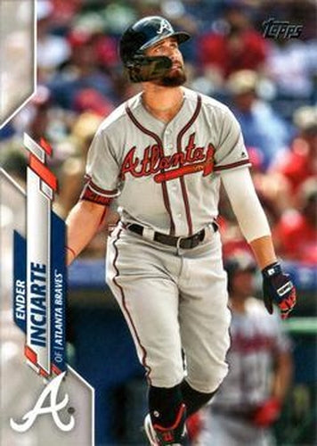 #529 Ender Inciarte - Atlanta Braves - 2020 Topps Baseball