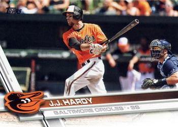 #529 J.J. Hardy - Baltimore Orioles - 2017 Topps Baseball
