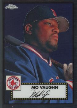 #529 Mo Vaughn - Boston Red Sox - 2021 Topps Chrome Platinum Anniversary Baseball
