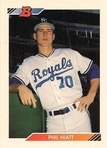 #529 Phil Hiatt - Kansas City Royals - 1992 Bowman Baseball