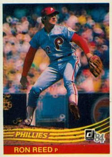 #529 Ron Reed - Philadelphia Phillies - 1984 Donruss Baseball