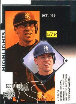 #529 Scott Brosius - New York Yankees - 1999 Upper Deck Baseball
