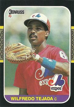 #529 Wilfredo Tejada - Montreal Expos - 1987 Donruss Baseball